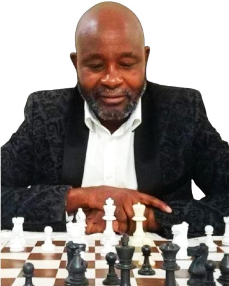 Joe Mahomole, Club Manager at Polokwane Chess Club